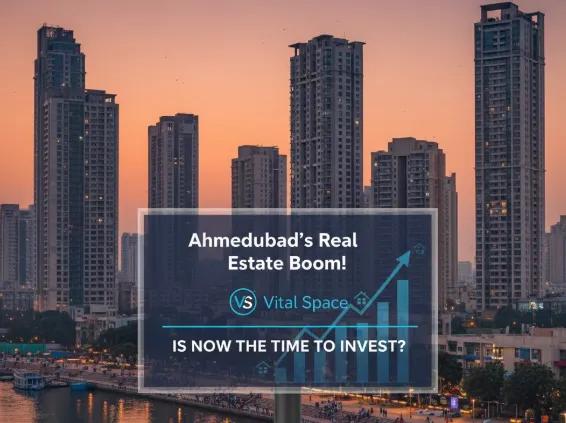 Ahmedabad real estate boom with high-rise buildings and property investment growth trends