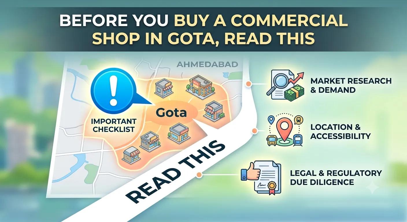 Before You Buy a Commercial Shop in Gota